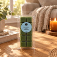 Load image into Gallery viewer, Wood Sage & Sea Salt Wax Snap bar