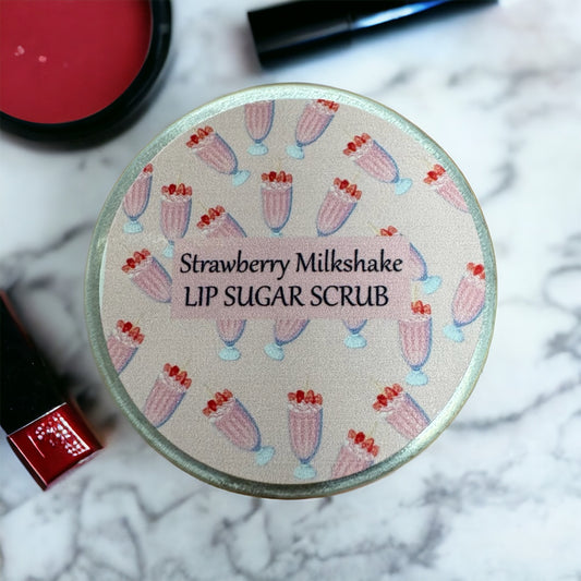 Strawberry Milkshake Lip Scrub