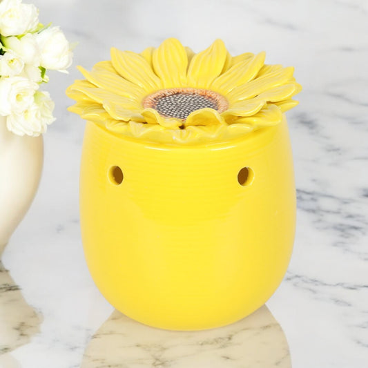 Sunflower Tea Light Wax Burner