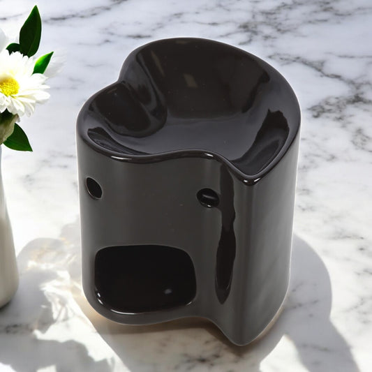 Black Heart Wax Burner