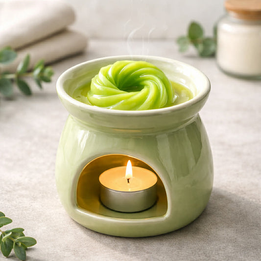 Swirl Wax Melt Rhubarb & Rose