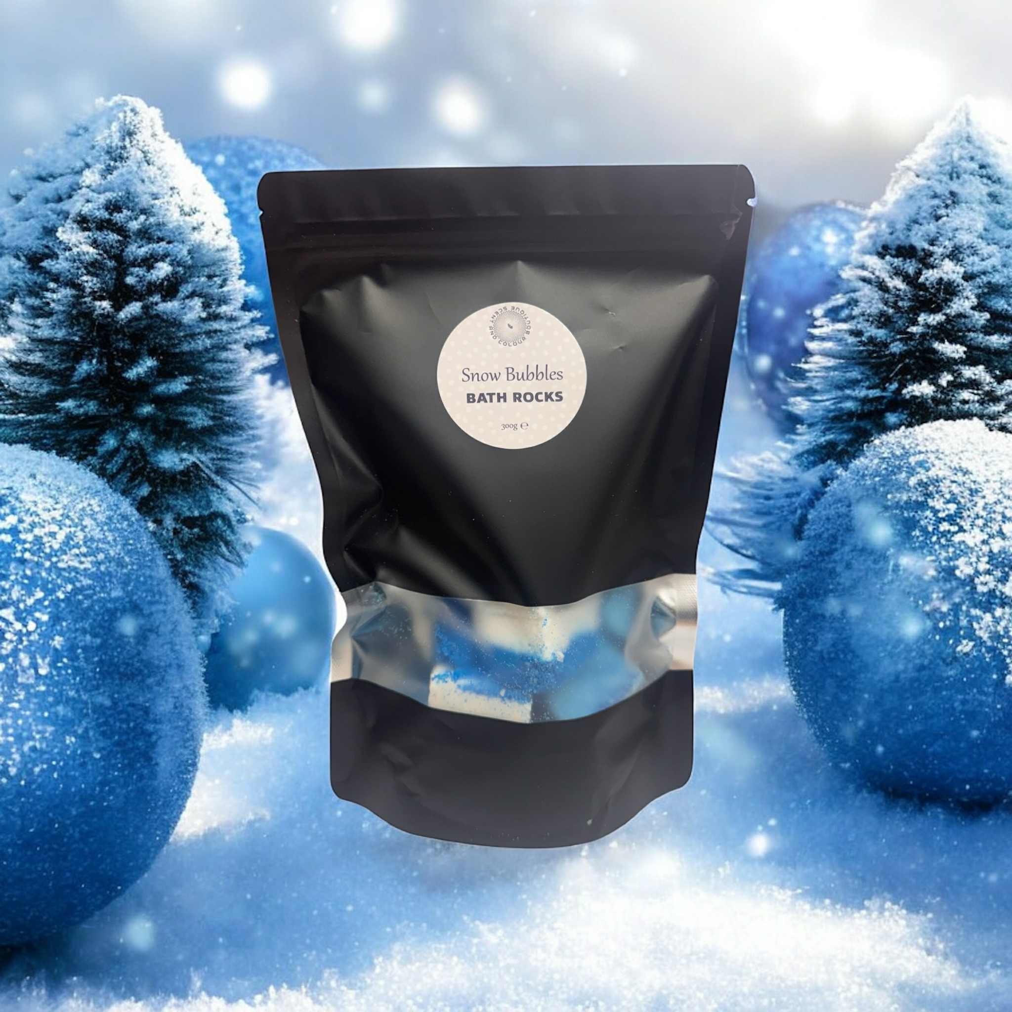 Snow Bubbles Bath Rocks