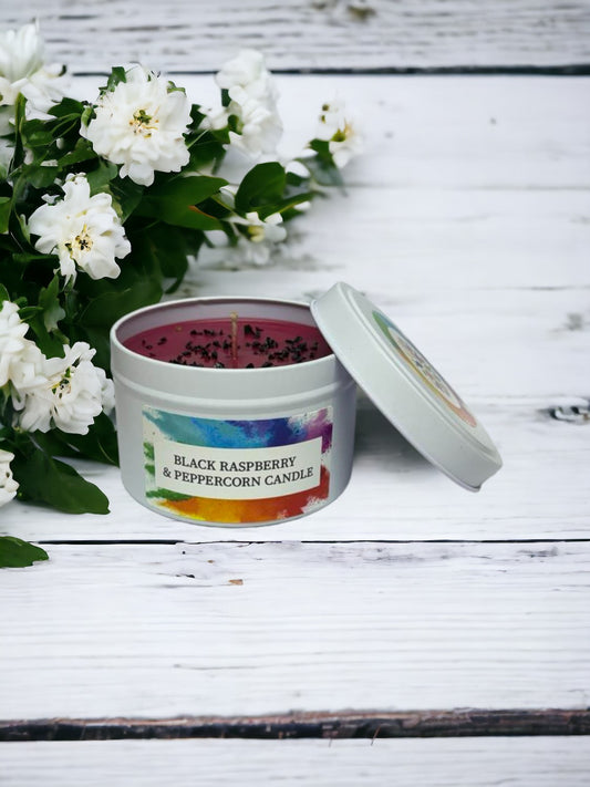 Black Raspberry & Peppercorn Candle