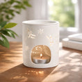 Load image into Gallery viewer, Dragonfly Cut Out Ceramic Wax Burner
