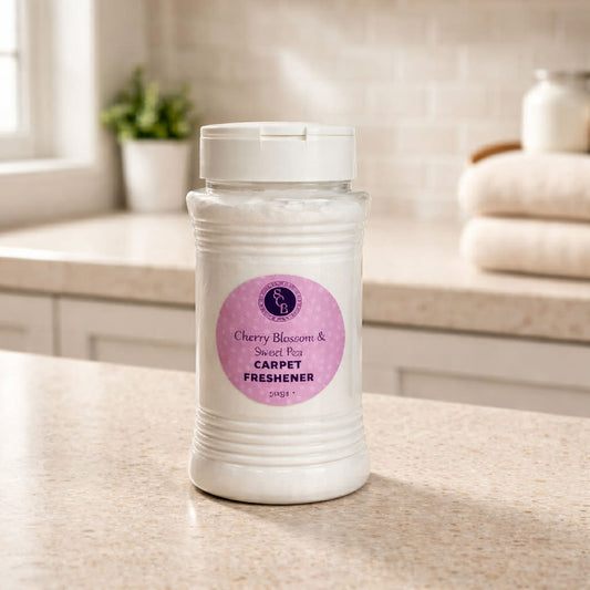 Cherry Blossom and Sweet Pea Carpet Freshener