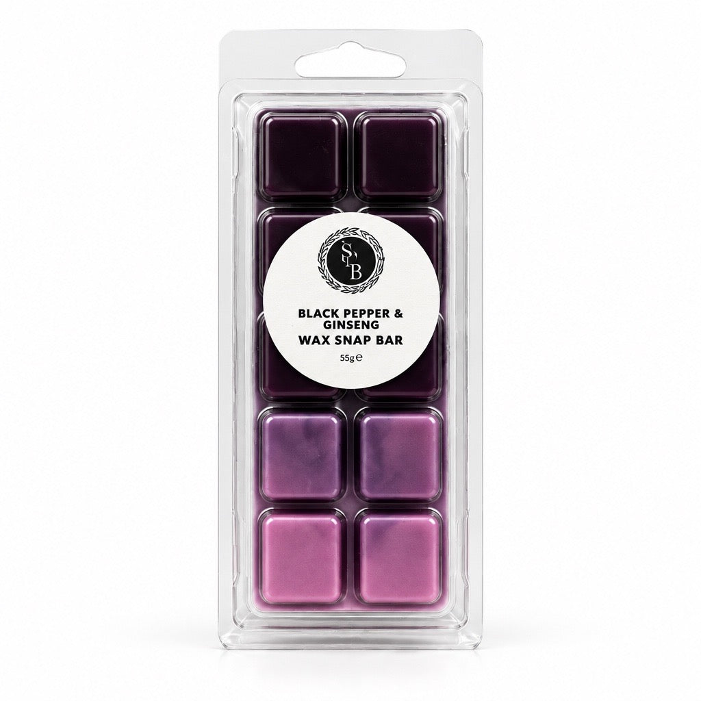Black Pepper & Ginseng Wax Snap Bar