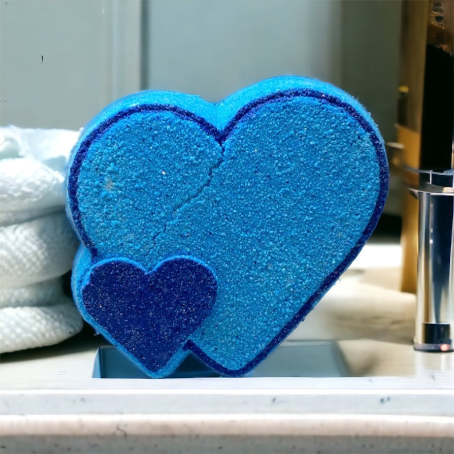 Heart to Heart Blue Bubblebomb
