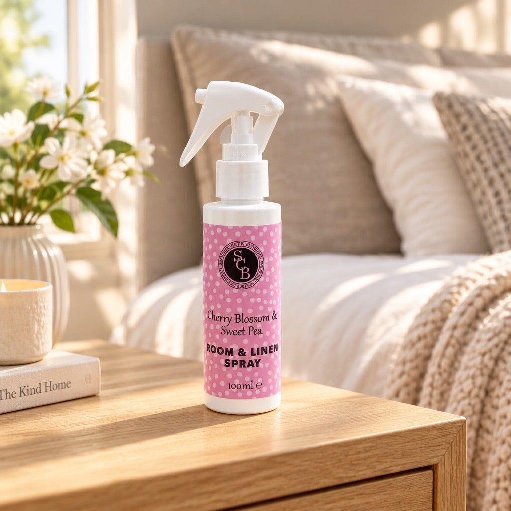 Cherry Blossom and Sweet Pea Room Spray