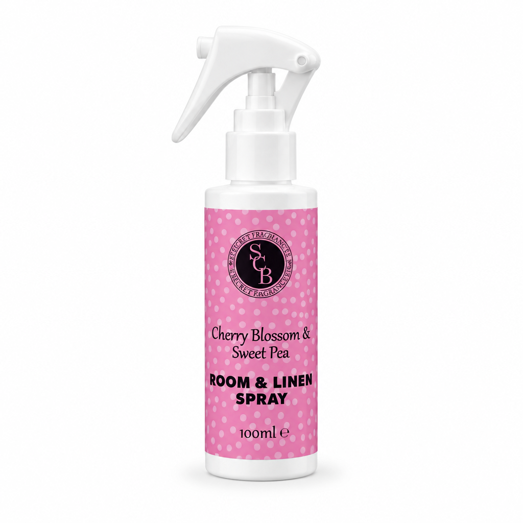 Cherry Blossom and Sweet Pea Room Spray