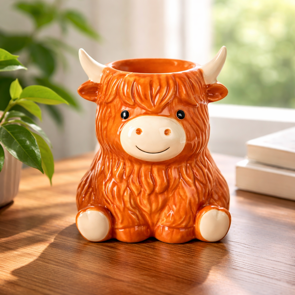 Highland Cow Wax Burner