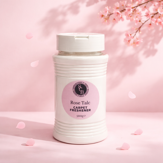 Rose Talc Carpet Freshner