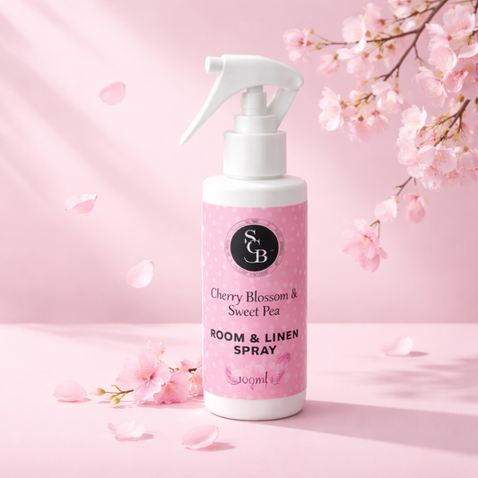 Cherry Blossom and Sweet Pea Room Spray