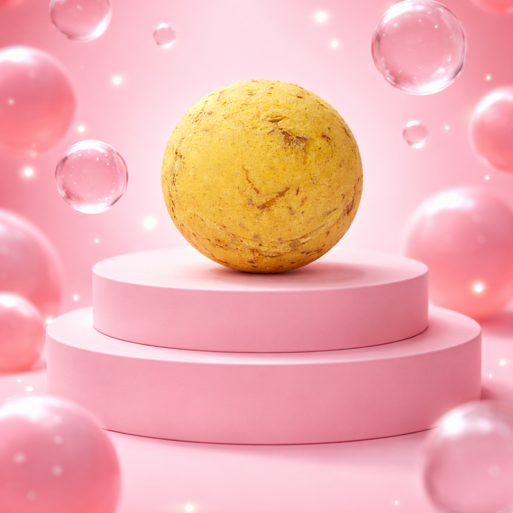 Lemongrass, Verbena & Calendula Bath Bomb