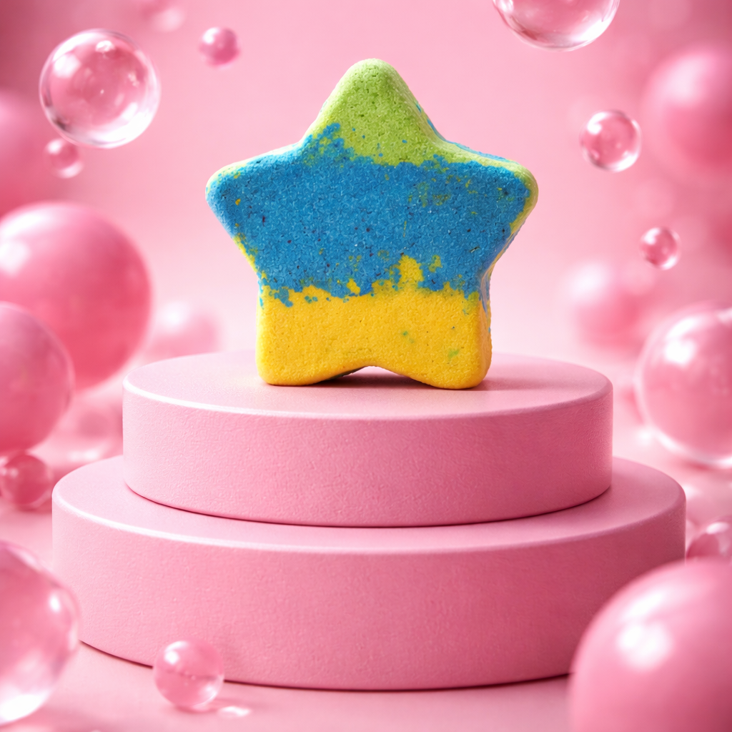 Rainbow Star Bubble Bomb