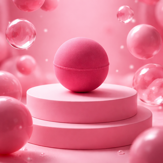 Pink Gin Bubble Bomb