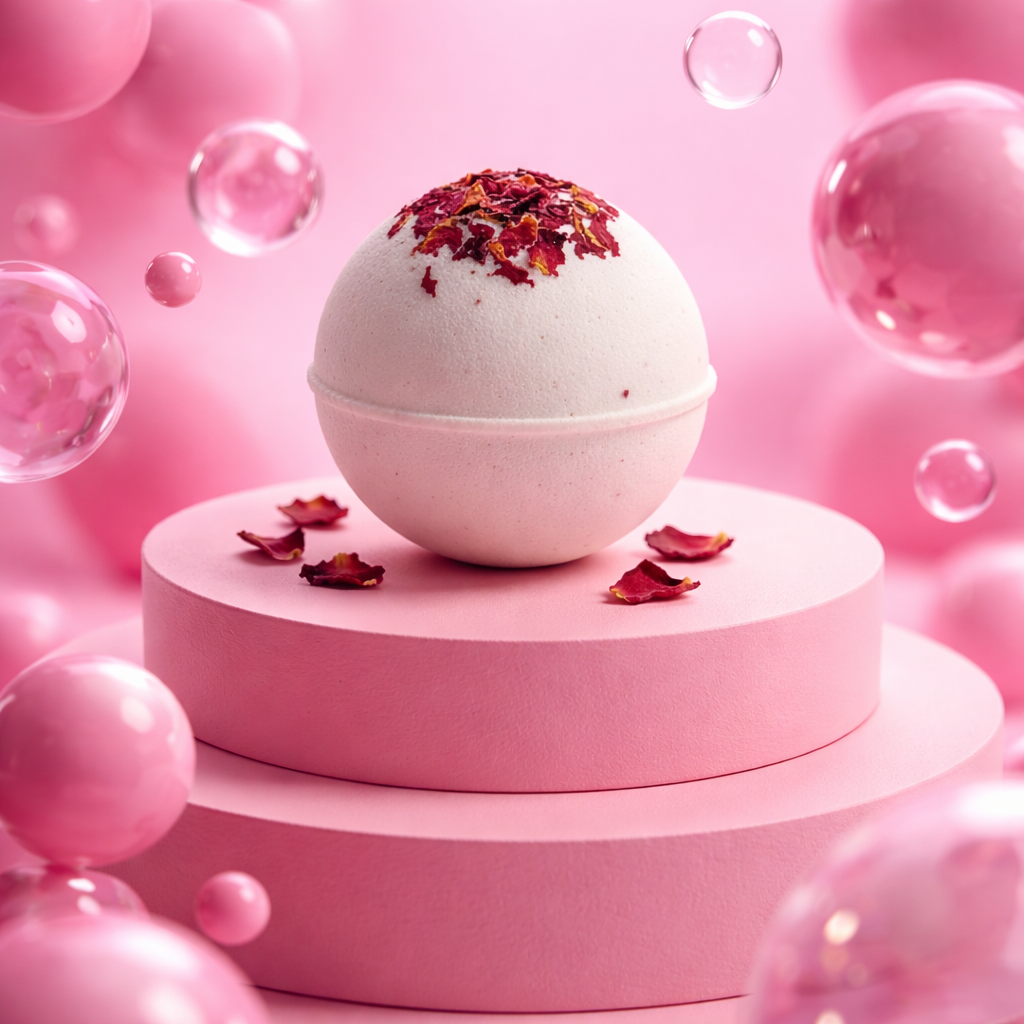 Rose Bubble Bomb