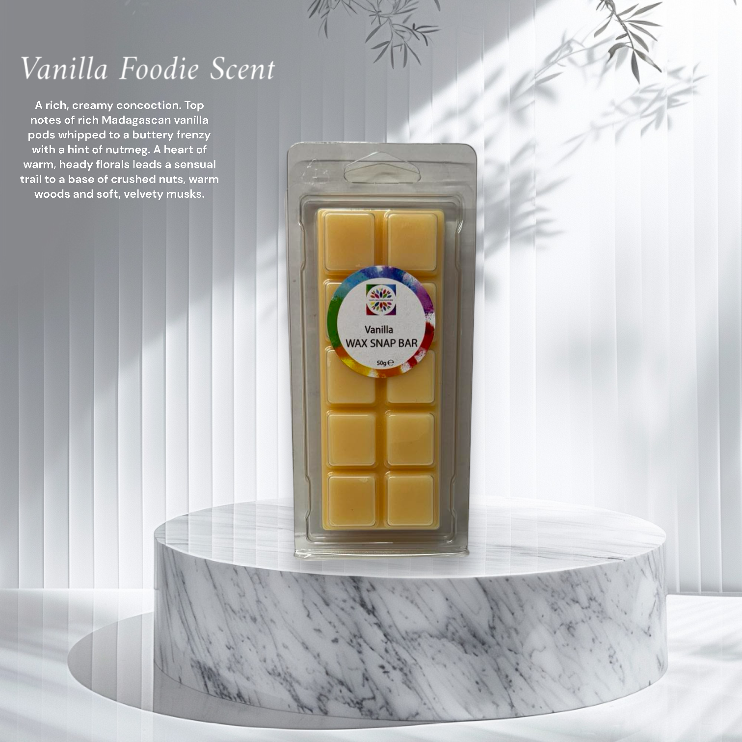 Vanilla Wax Snap Bar