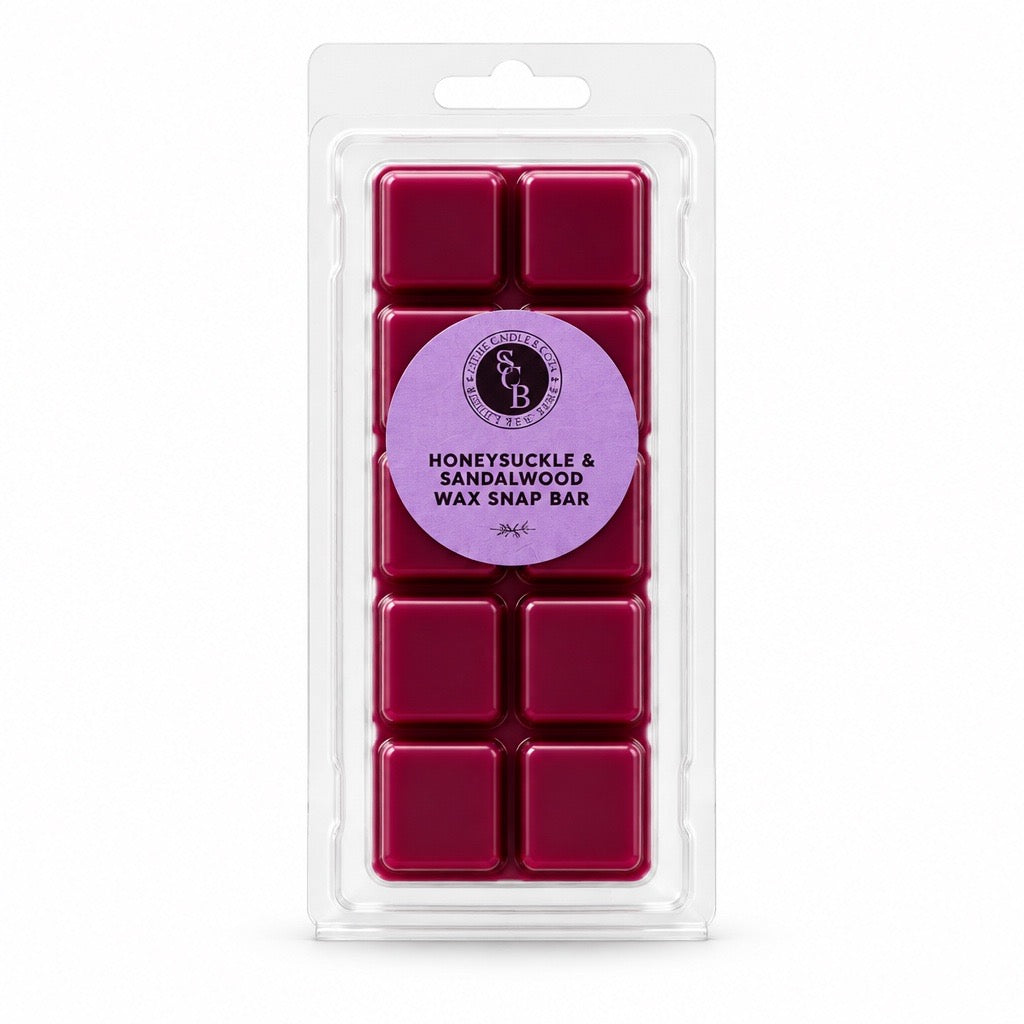 Honeysuckle and Sandalwood Wax Snap Bar