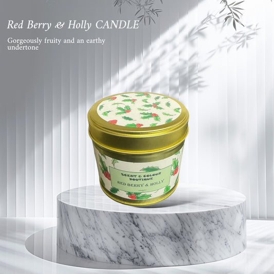 Red Berry & Holly CANDLE