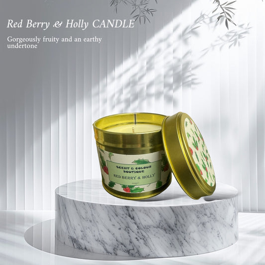 Red Berry & Holly CANDLE