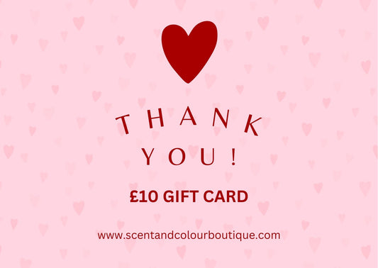 Thank You Gift Card £10