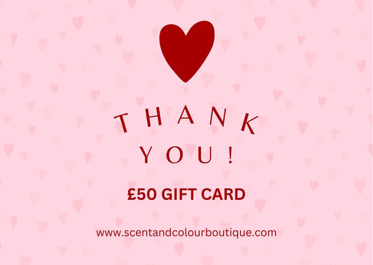Thank You Gift card £50