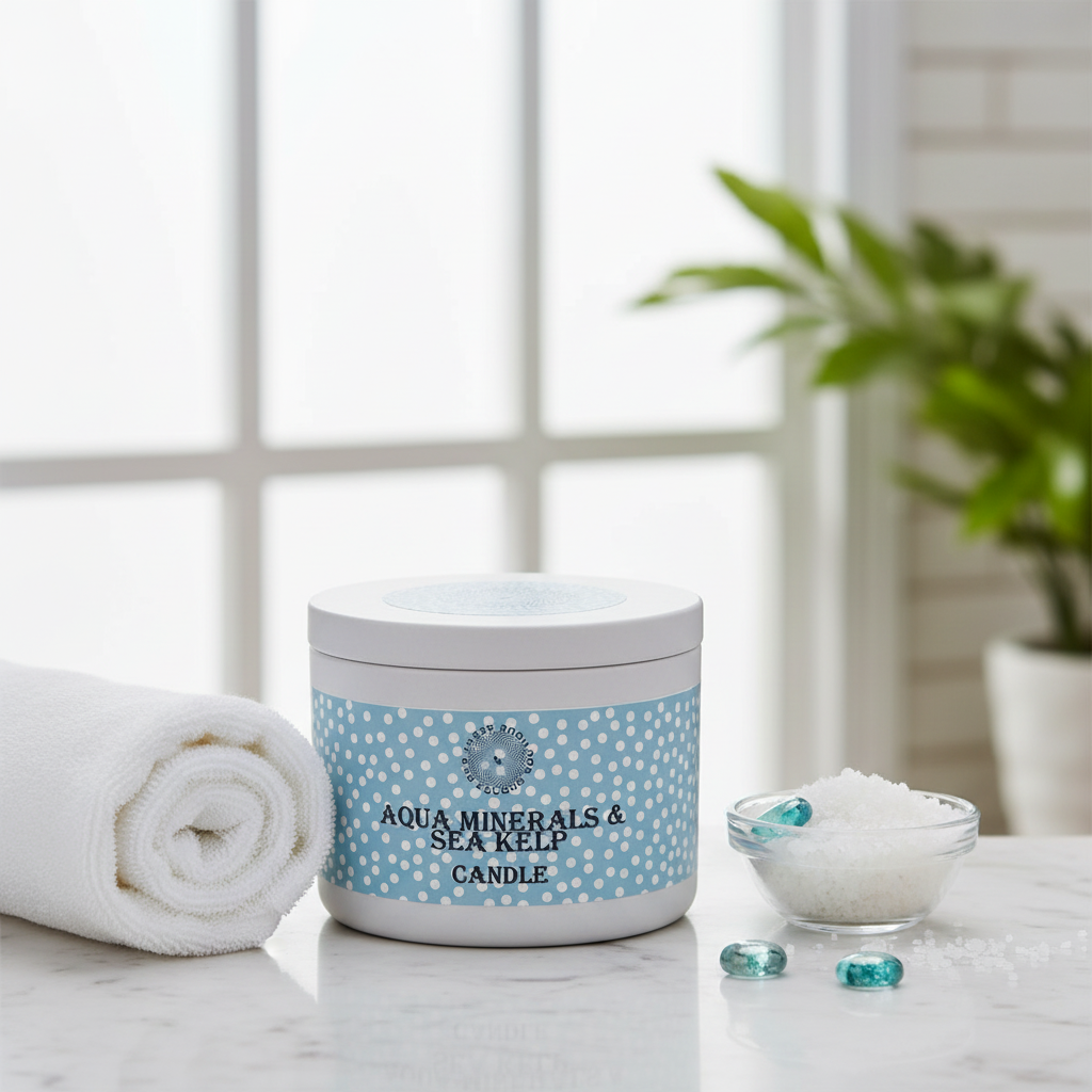 Aqua Minerals and Sea Kelp Candle