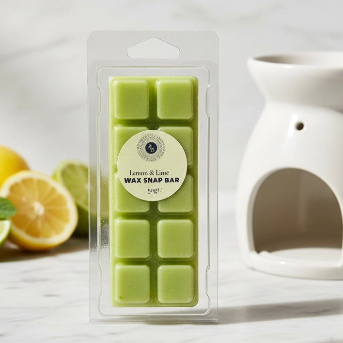 Lemon & Lime Wax Snap bar