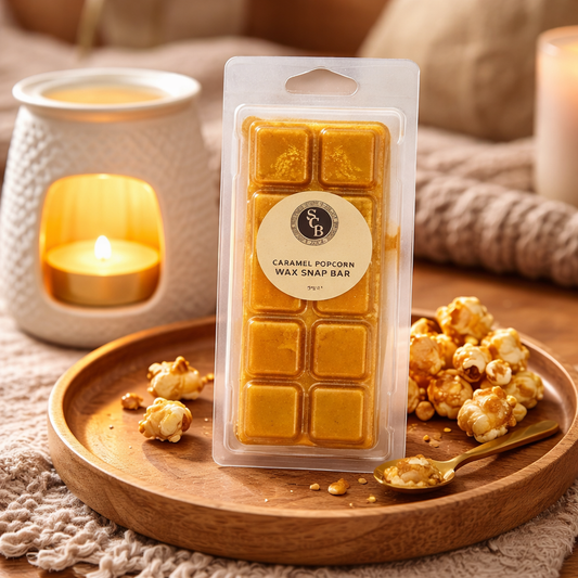 Caramel Popcorn Wax Snap Bar