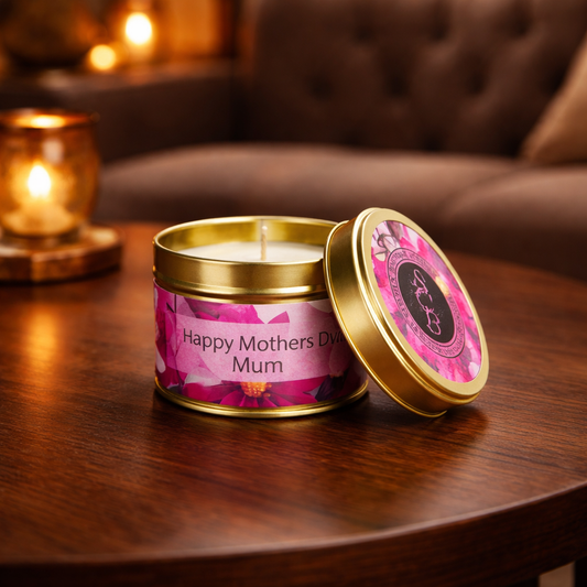 Happy Mothers Day Mum Candle