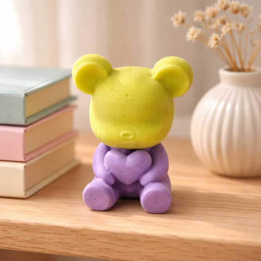 Teddy Wax Melt Black Plum & Rhubarb