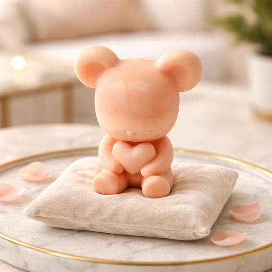 Teddy Wax Melt Bum Bum Cream