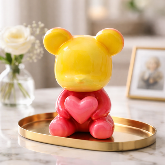 Teddy Wax Melt Rhubarb & Custard