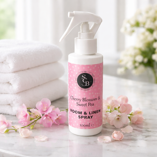 Cherry Blossom and Sweet Pea Room Spray