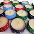 Load image into Gallery viewer, White Cocoa and Cookies Xmas Candle
