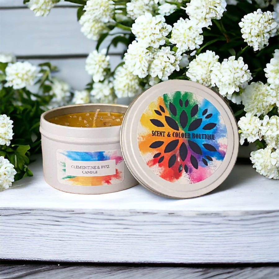Clementine and Fizz Candle