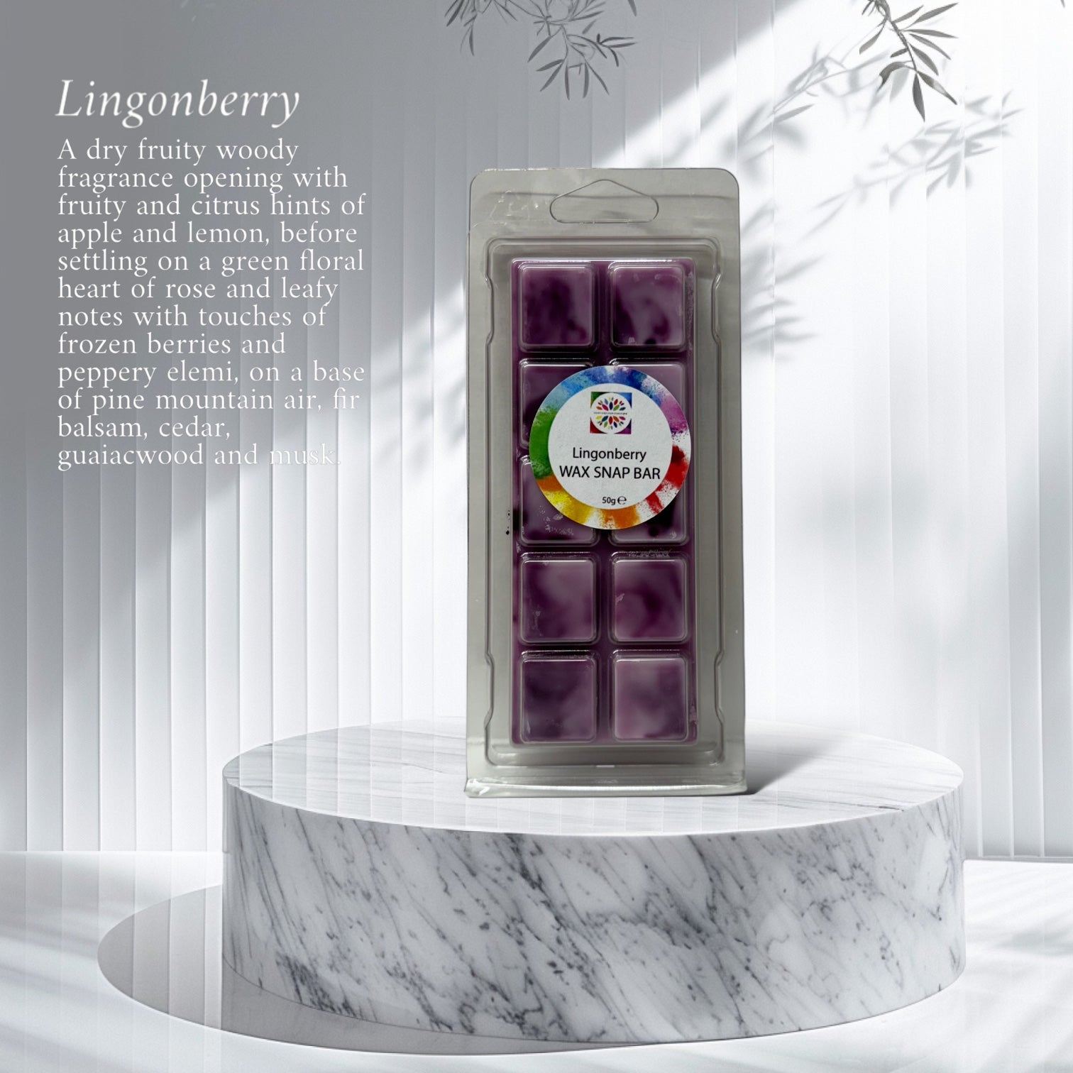 Lingonberry Wax Snap Bar