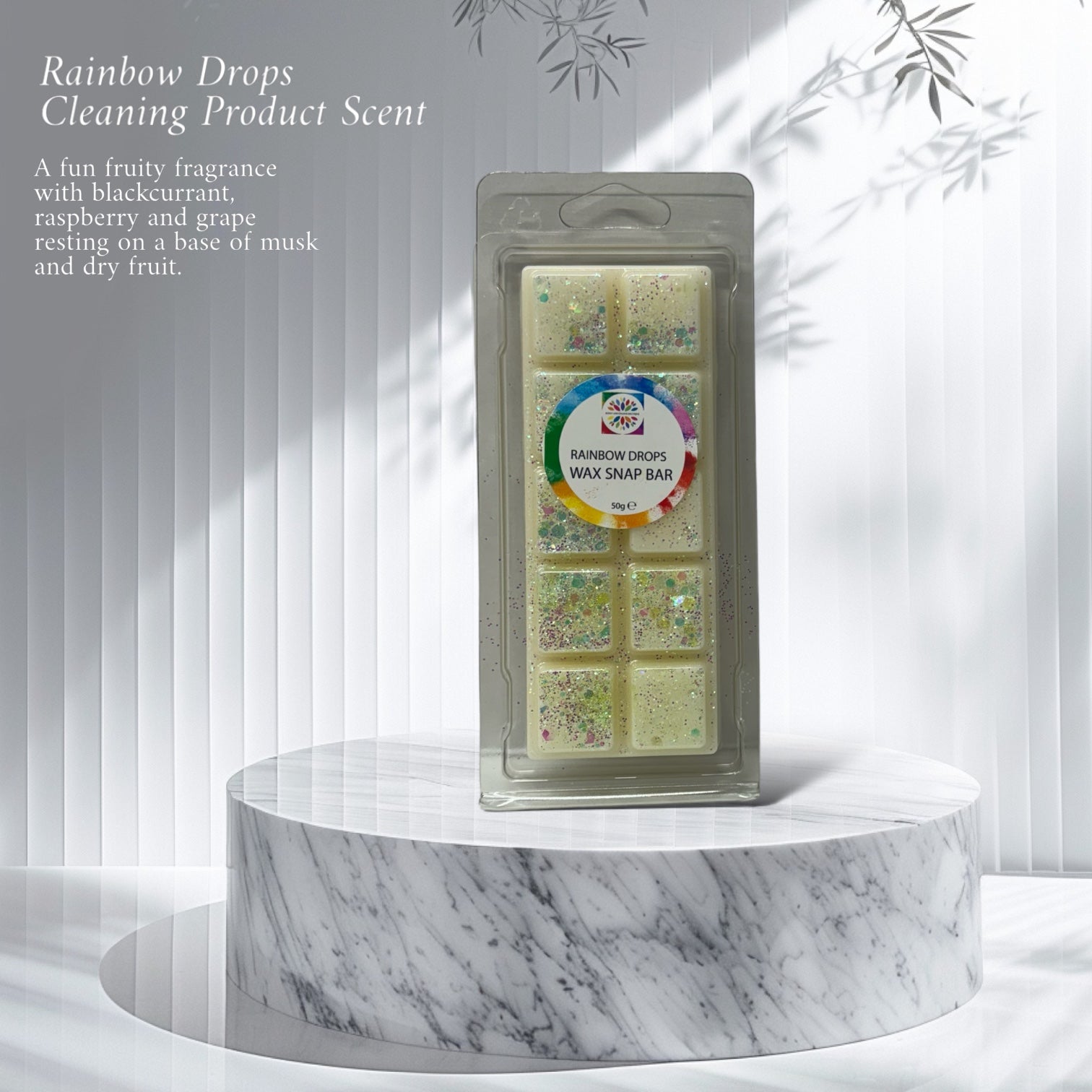 Rainbow Drops Wax Snap Bar