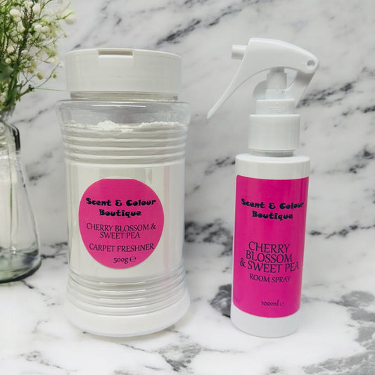Cherry Blossom & Sweet Pea Carpet & Room Spray