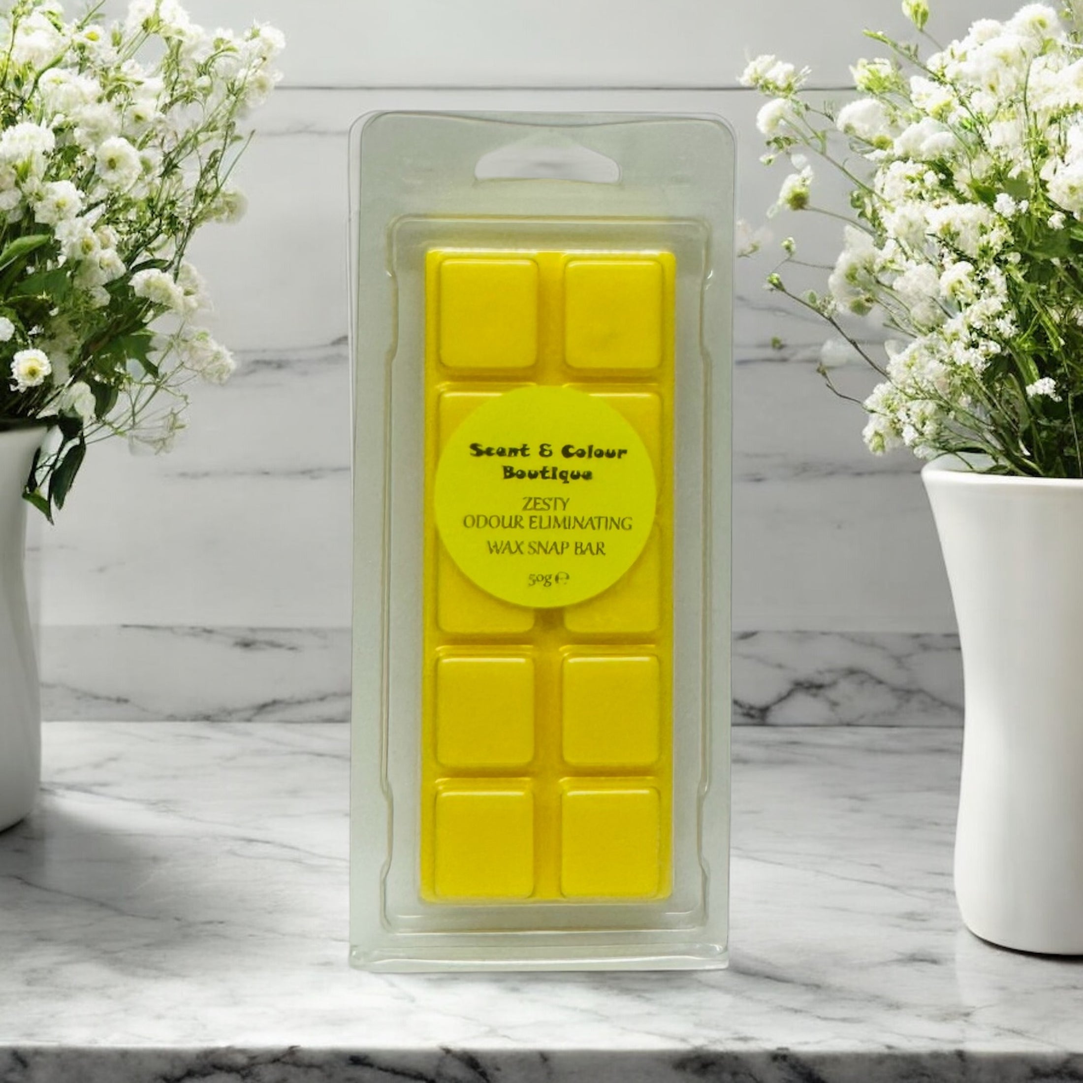 Zesty odour Eliminating Wax Snap Bar