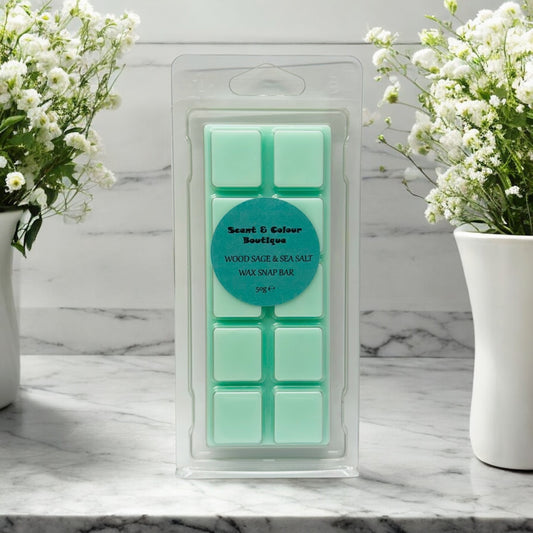 Wood Sage & Sea Salt Wax Snap bar