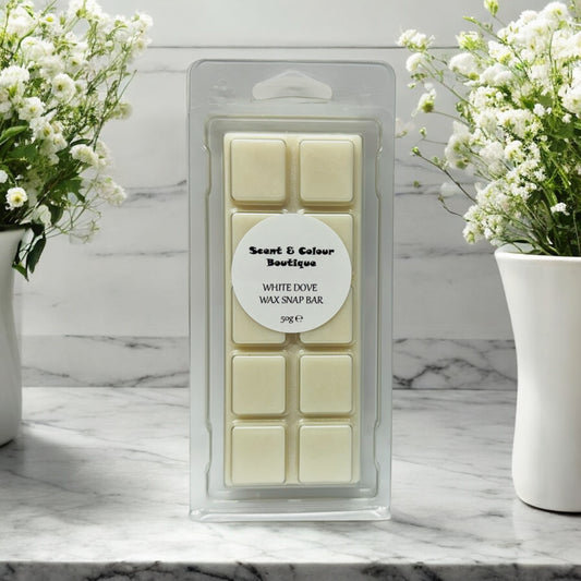 White Dove Wax Snap Bar