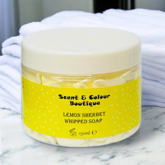 Lemon Sherbet WHIPPED SOAP
