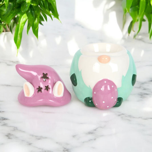 Easter Bunny Gonk Tea Light Wax Burner