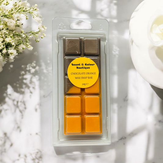 Chocolate Orange Wax Snap Bar