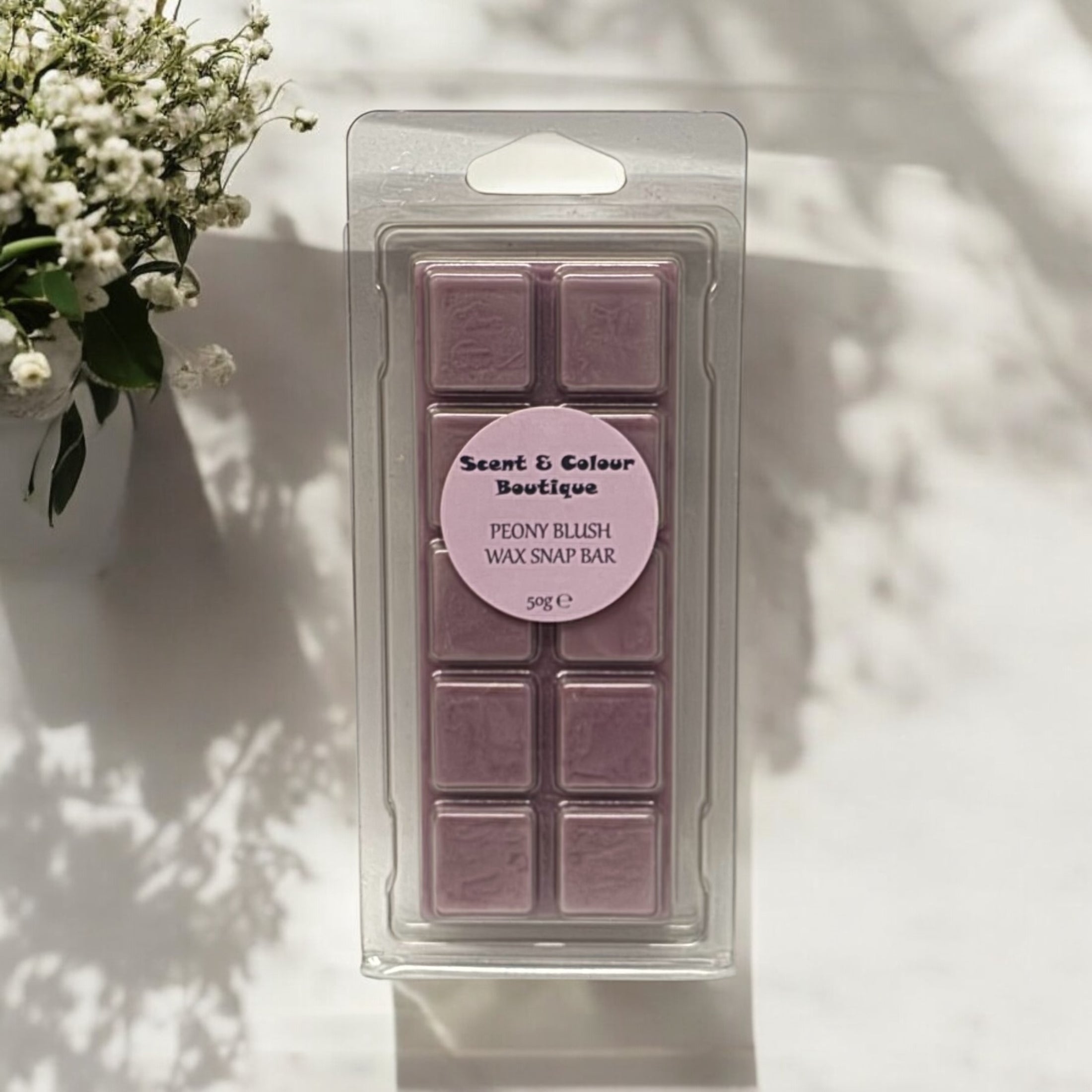 Peony Blush Wax Snap Bar