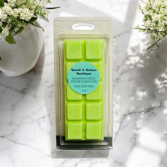 Mountain Fresh Odour Eliminating Wax Snap Bar