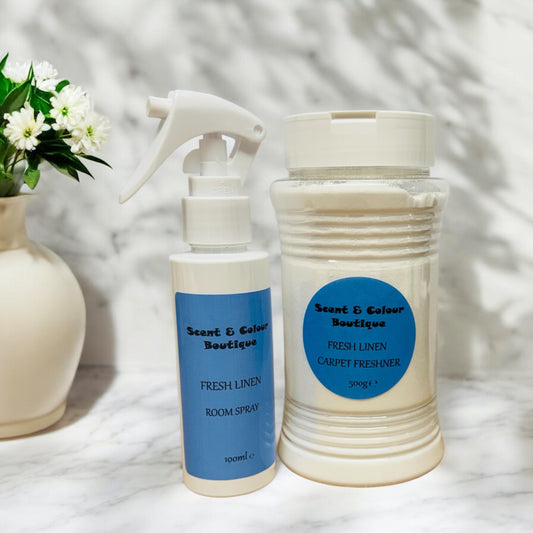 Fresh Linen Carpet Freshener & Room Spray