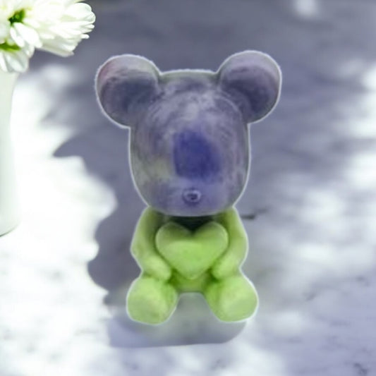 Teddy Wax Melt Black Plum & Rhubarb