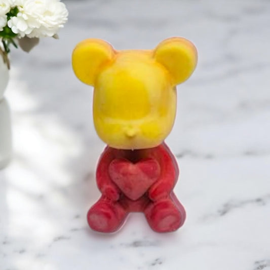Teddy Wax Melt Rhubarb & Custard